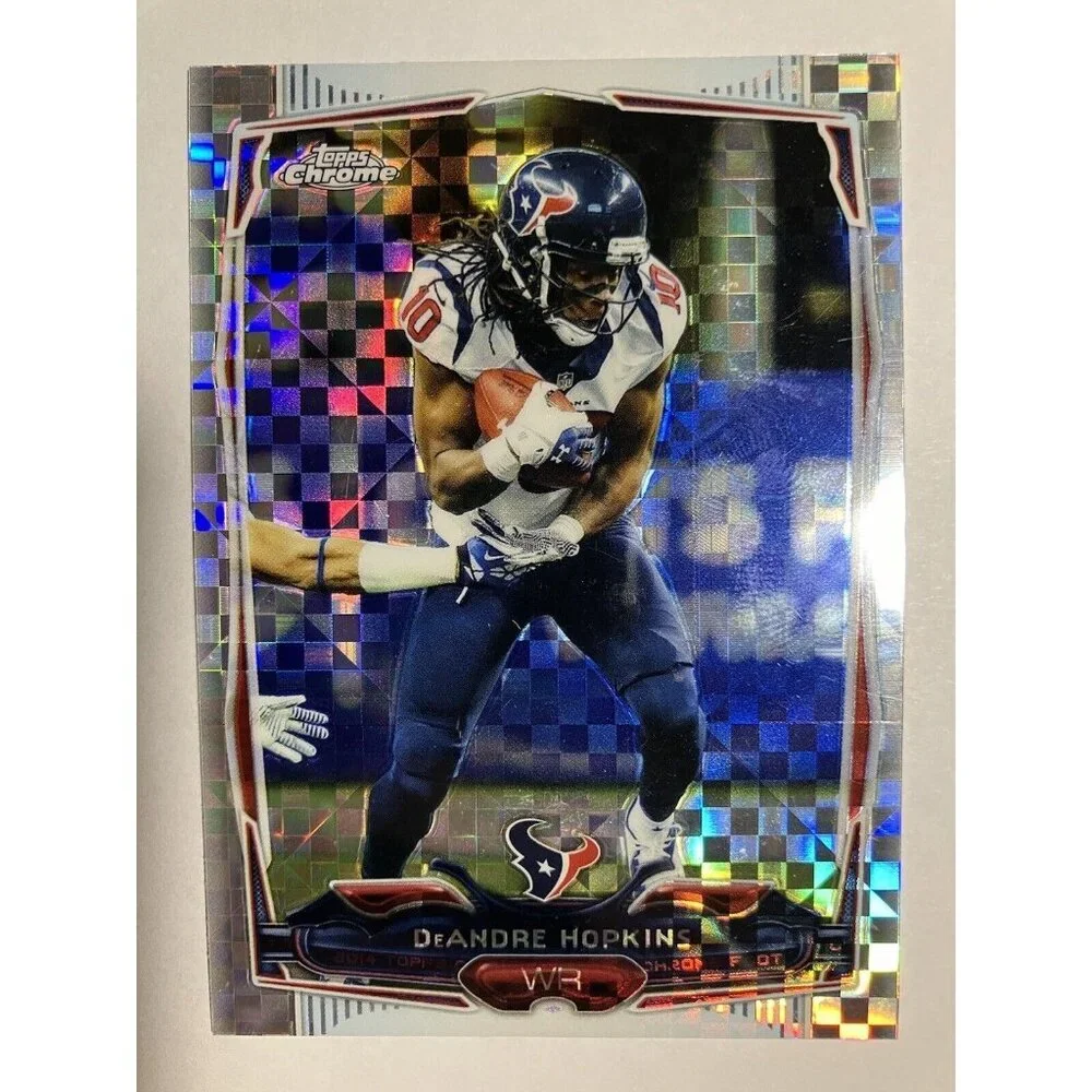 2014 Topps Chrome -  X-Fractor #40 DeAndre Hopkins